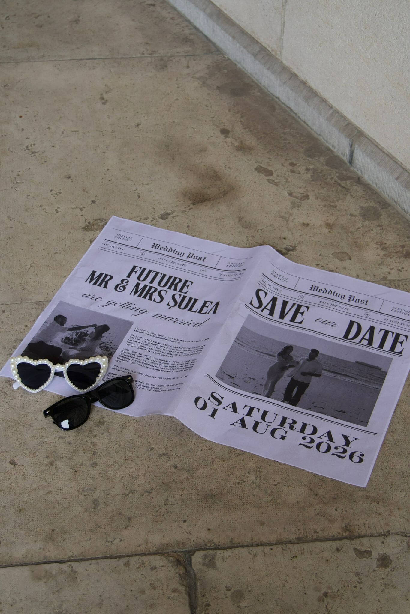 Save the Date - Wedding Post